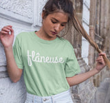 Wandering Flâneuse T-Shirt - Women's T-shirt from Ainsi Hardi Paris France