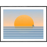 Sunset Regatta | Giclée Print - Poster from Ainsi Hardi Paris France