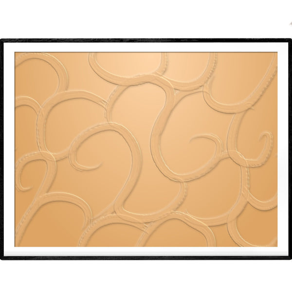 Monochromatic Tan | Abstract Giclée Print - Poster from Ainsi Hardi Paris France