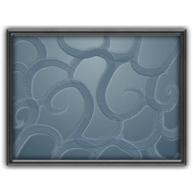 Sea blue waves | Abstract Art Poster - Poster from Ainsi Hardi Paris France