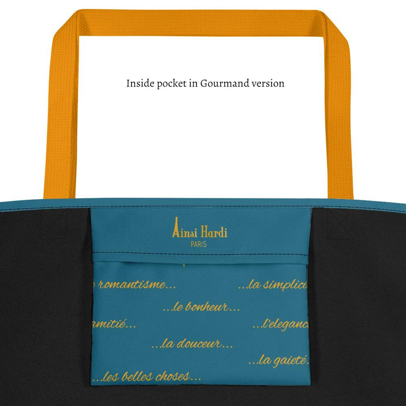 Golden heart | Tote Bag - Tote bag from Ainsi Hardi Paris France