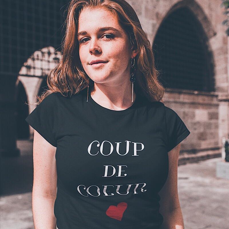 Coup de Coeur T-Shirt - Classic Fit - Women's T-shirt from Ainsi Hardi Paris France