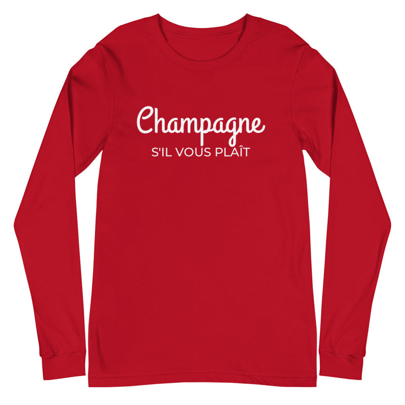 Champagne | T-shirt Femme à manches longues