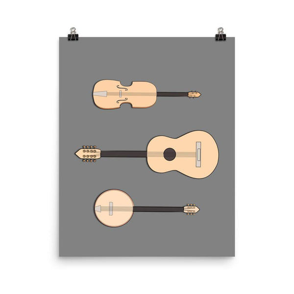 String Orchestra | Giclée Print - Poster from Ainsi Hardi Paris France