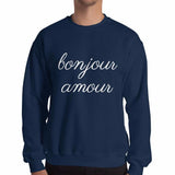 Bonjour Amour Sweatshirt - Men's Sweatshirt from Ainsi Hardi Paris France