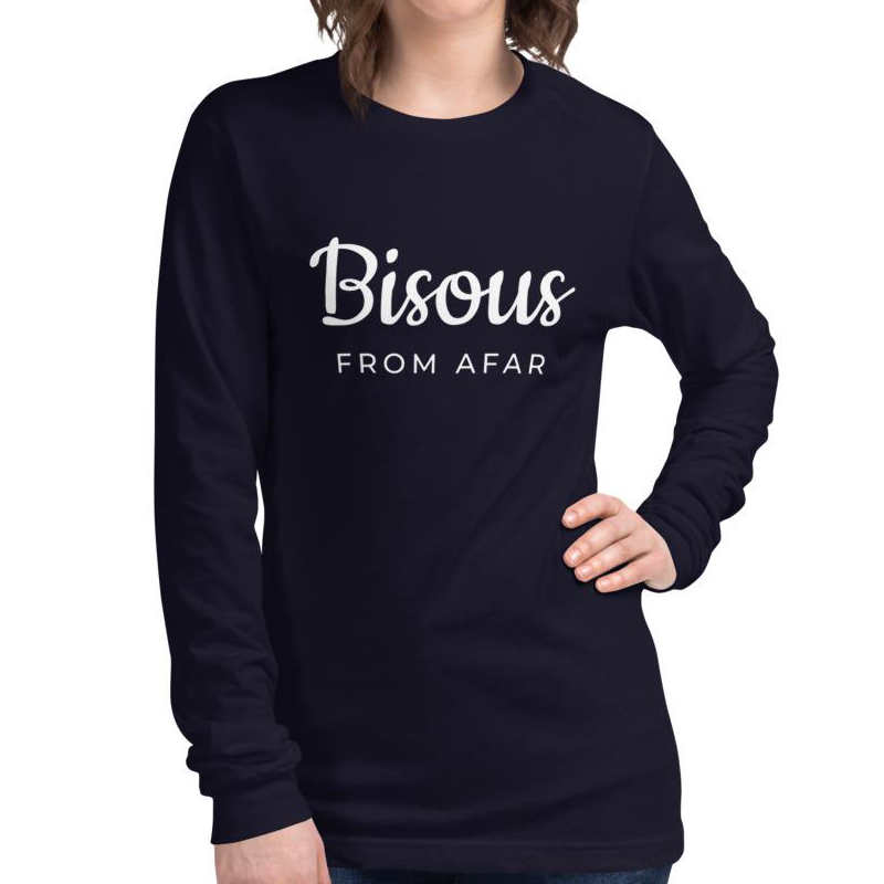 Bisous (Kisses) | Long Sleeve T-Shirt