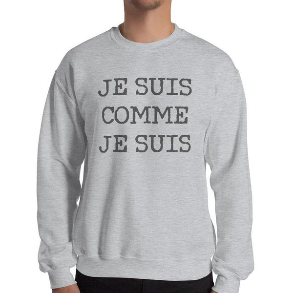 I am as I am Sweatshirt - Men's Sweatshirt from Ainsi Hardi Paris France