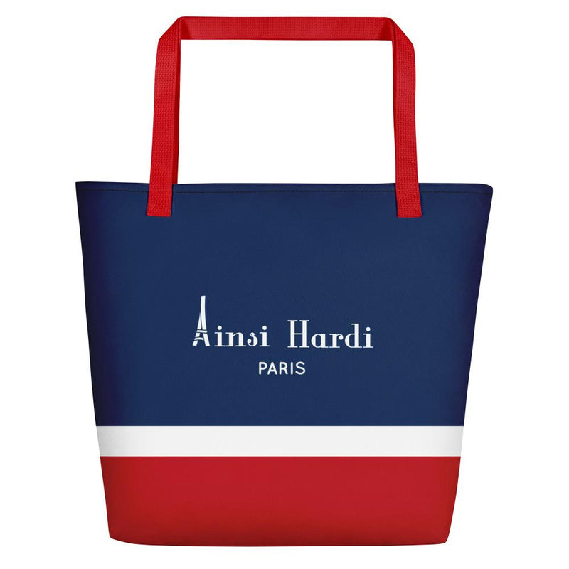 Red, White, and Blue | Tote bag - Tote bag from Ainsi Hardi Paris France