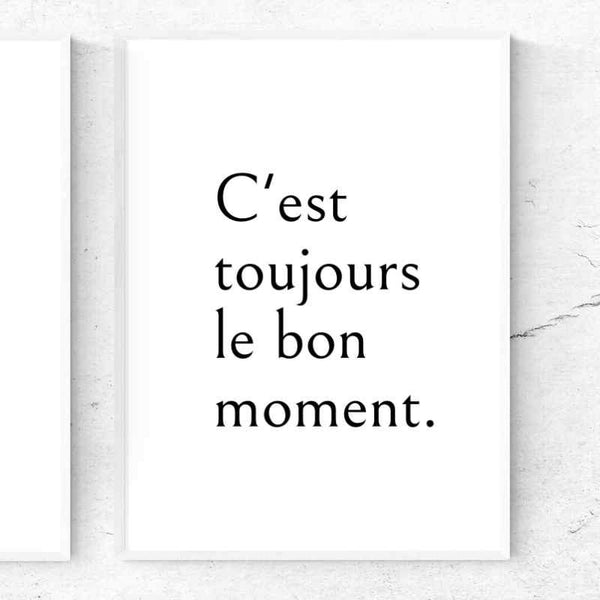 The Good Moment | Printable Poster - Poster from Ainsi Hardi Paris France